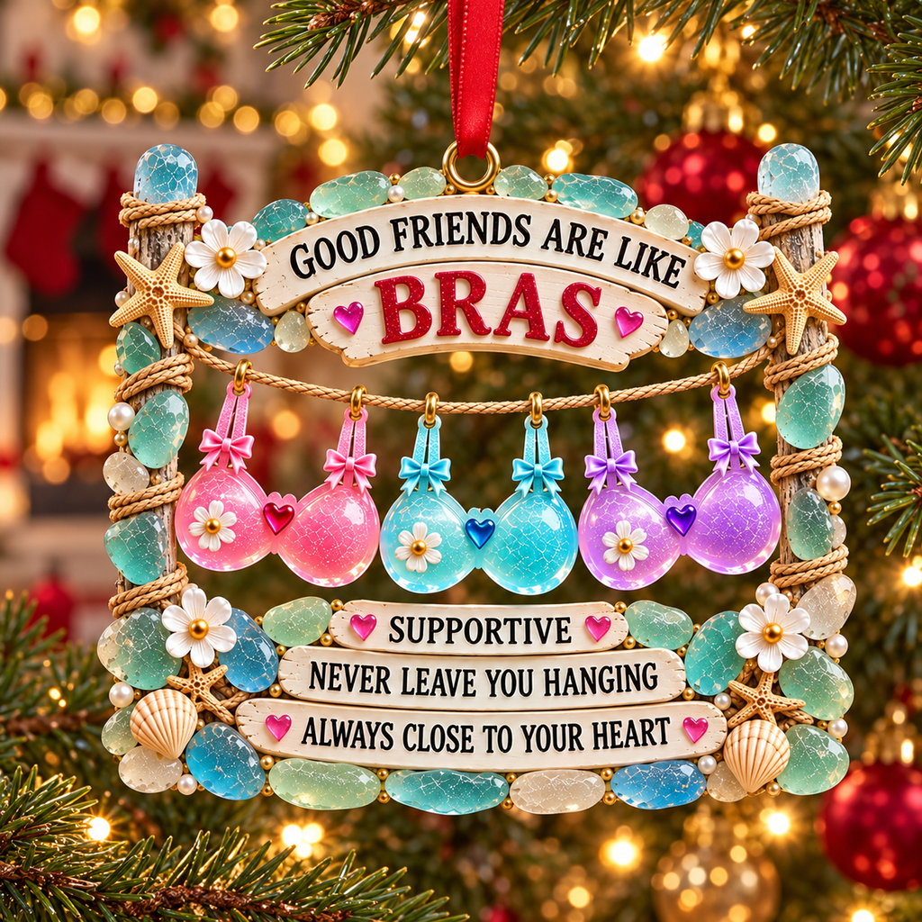 Friendship Christmas Ornaments – Funny & Heartfelt Keepsake Gifts for Best Friends