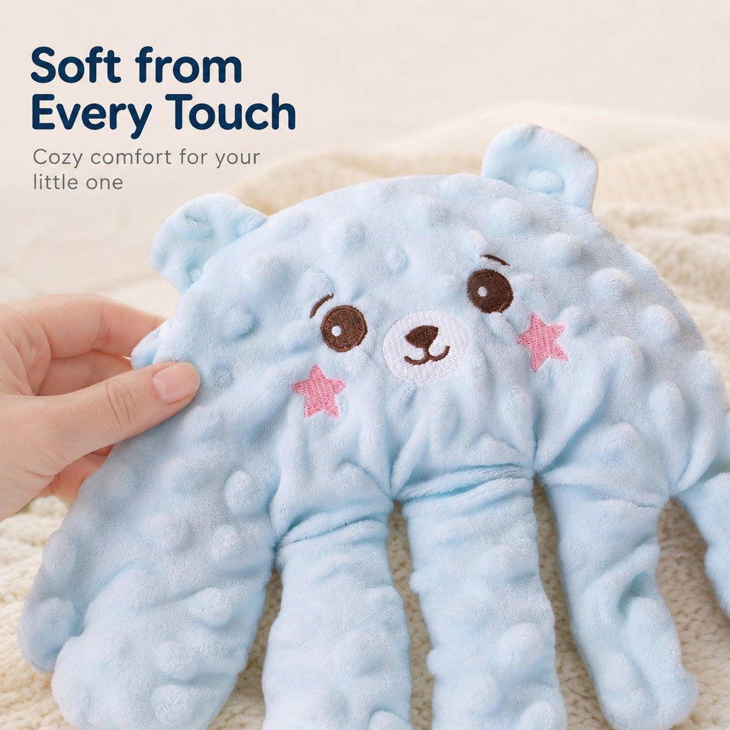 👶 Baby Soothing Rhythmic Palm – Remote-Controlled Patting & Warmth ☁️