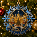 ✨Blue Snowflake Christmas Tree Ornament