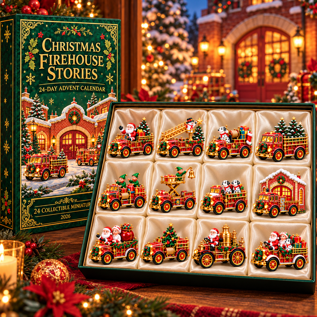 2026 Christmas Firehouse Town 24-Day Advent Calendar