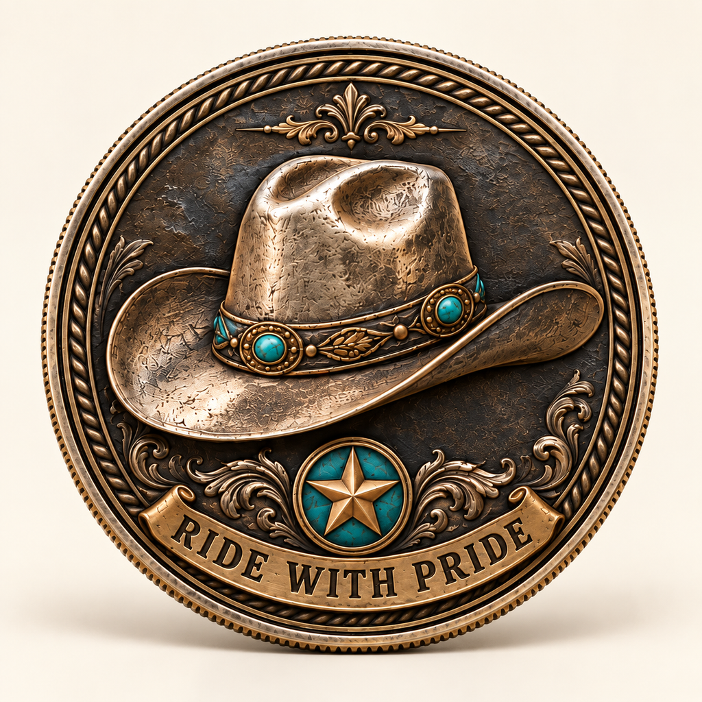 🎉🇺🇸 Limited Edition! 🔥Western Spirit Commemorative Coin
