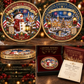 2026 "Christmas Memories" - 250th Anniversary Commemorative Coin, a double-sided holiday collectible.