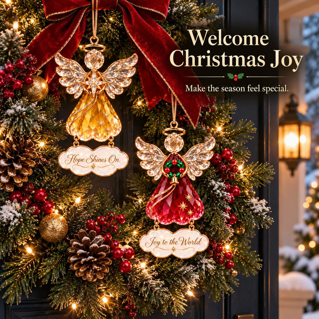 Heavenly Blessings Angel Christmas Ornaments – Keepsakes of Love, Faith & Remembrance