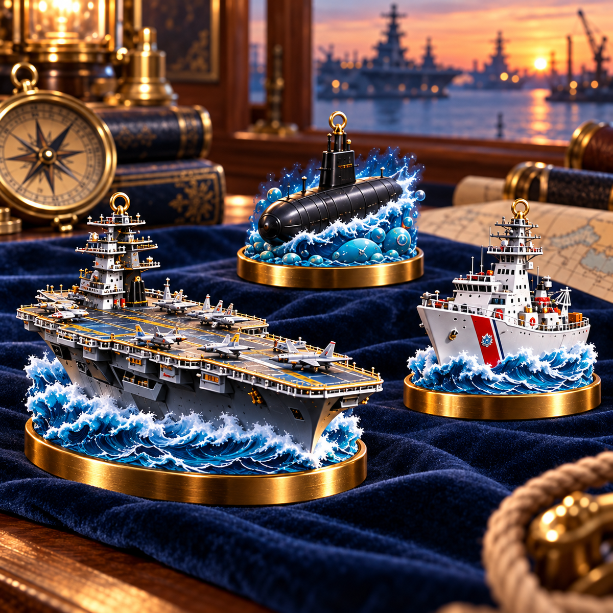 Naval Ships & Sea Service Advent Calendar - 24-Day Countdown
