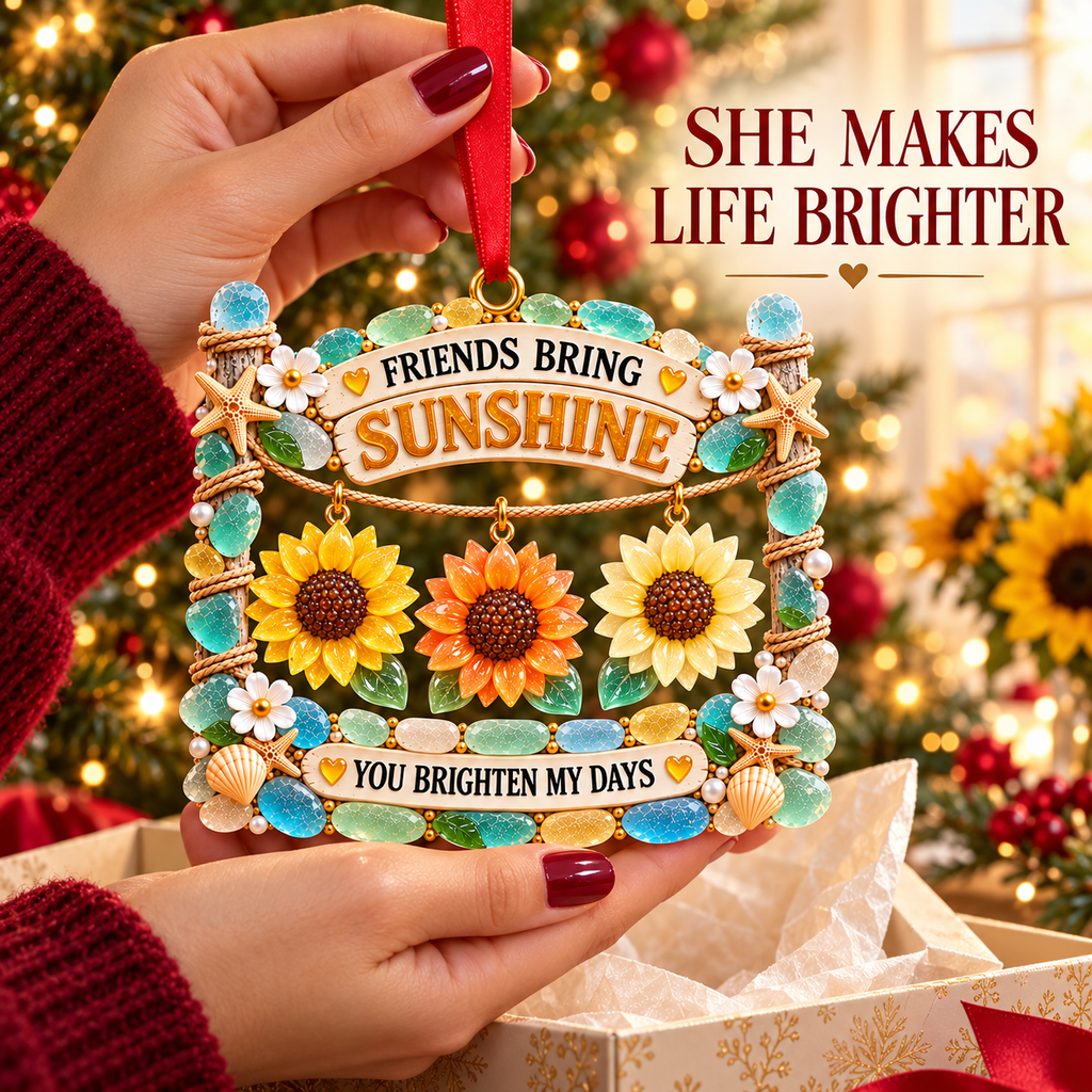 Friendship Christmas Ornaments – Funny & Heartfelt Keepsake Gifts for Best Friends