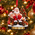 Funny Santa & Mrs. Claus Christmas Ornament – My Butt Would Be So Lonely Without You | Naughty Christmas Gift for Husband, Wife & Couples