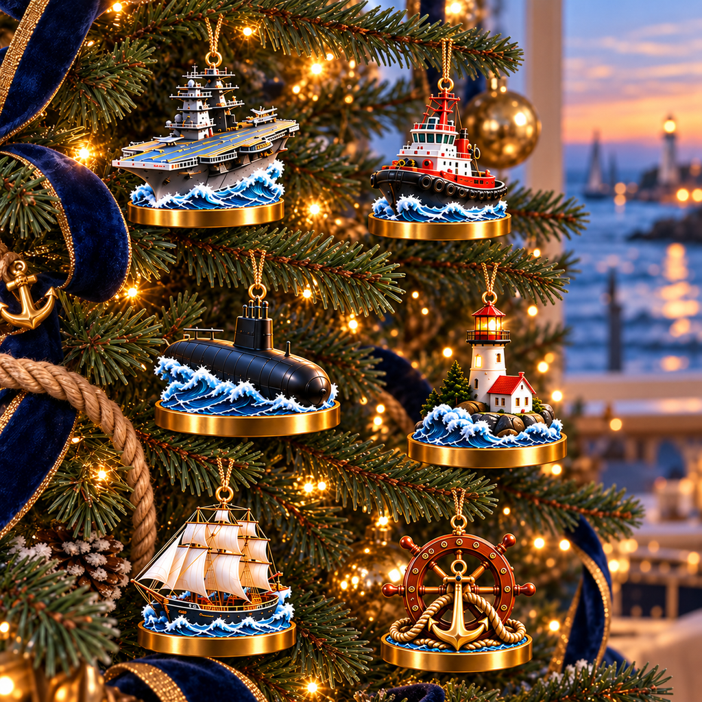 Naval Ships & Sea Service Advent Calendar - 24-Day Countdown
