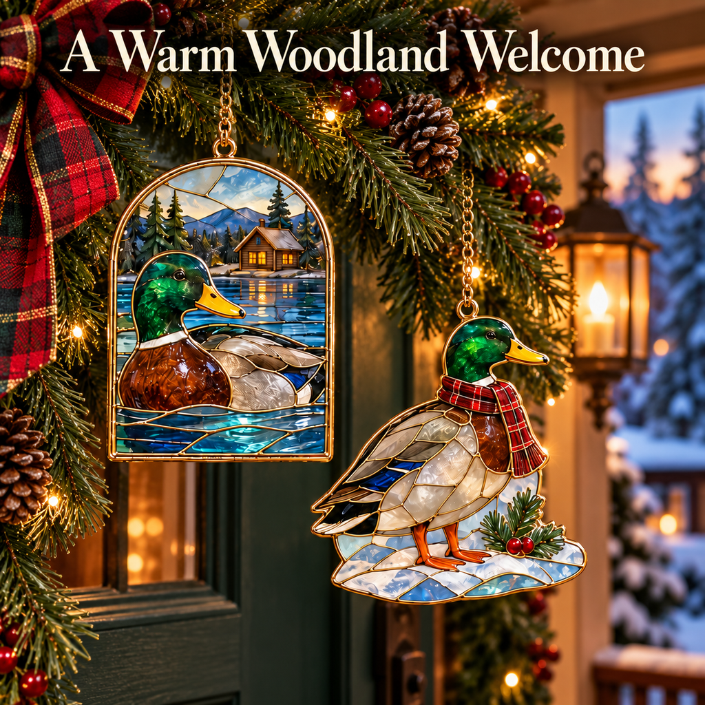 Vintage Mallard Duck Christmas Ornaments – 6 Charming Designs for Nature Lovers