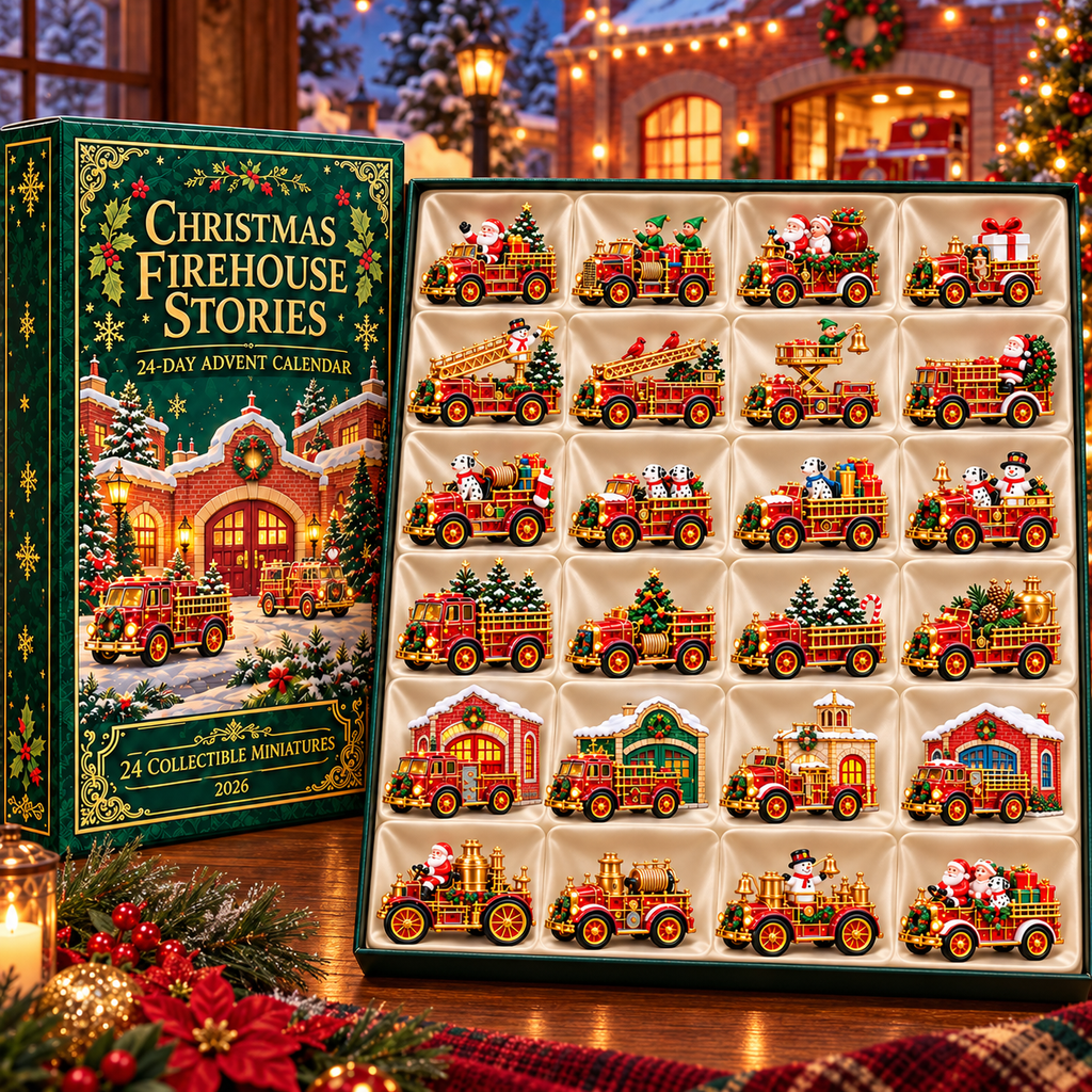 2026 Christmas Firehouse Town 24-Day Advent Calendar
