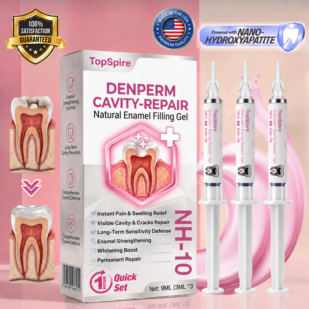 TopSpire® DenPerm Cavity-Repair Natural Enamel Filling Gel