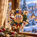 2026 250th Anniversary Crystal Snowflake Christmas Ornament — A Keepsake to Treasure