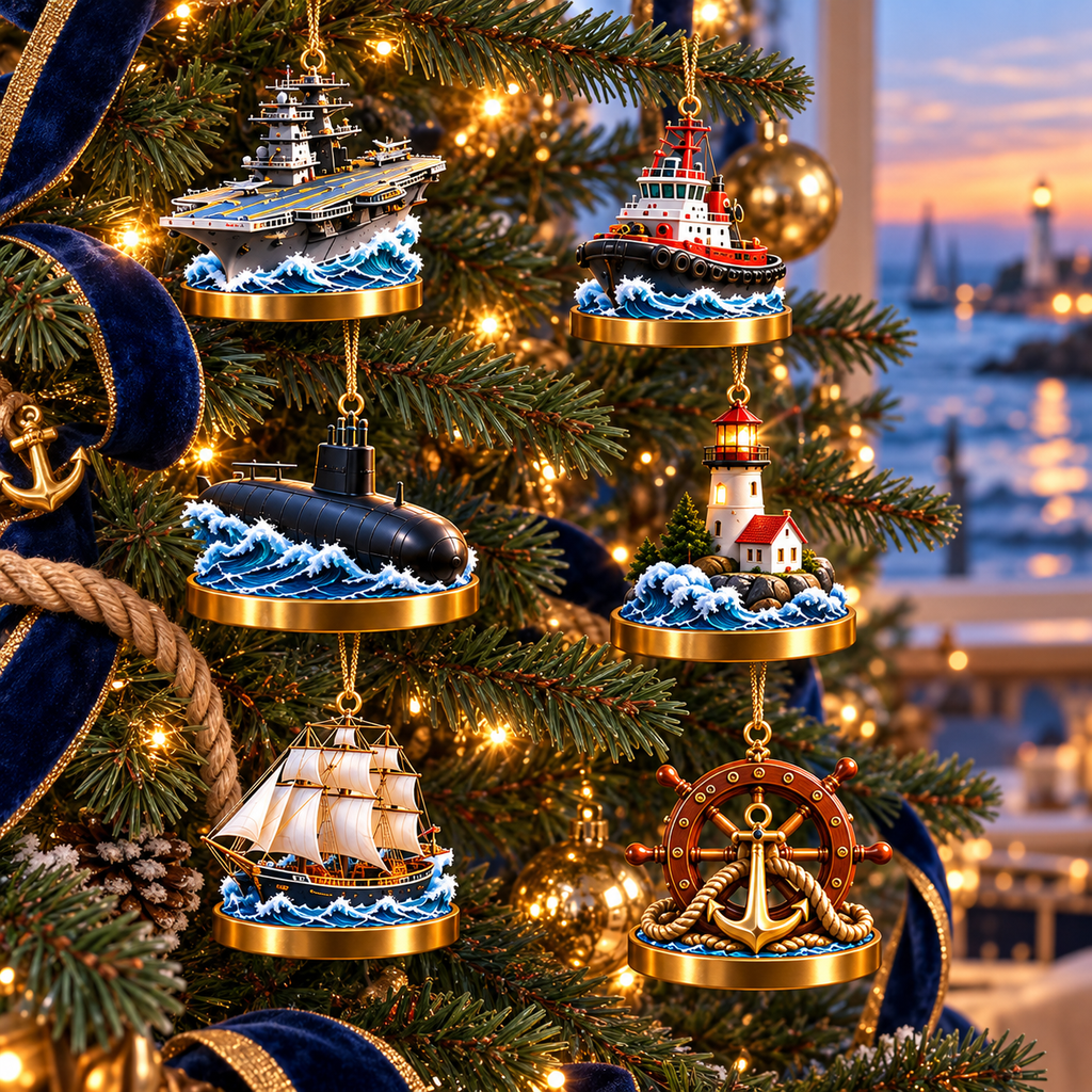 Naval Ships & Sea Service Advent Calendar - 24-Day Countdown