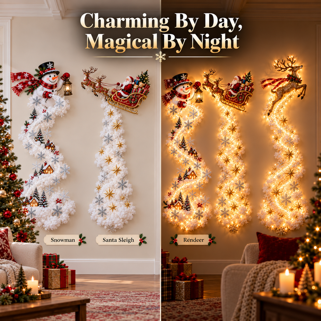 ✨ Christmas Magic Wall Lamp - Presenting a touch of Christmas magic right at your wall ✨