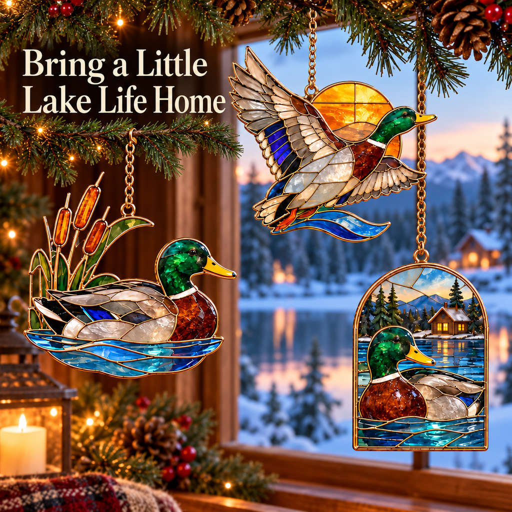 Vintage Mallard Duck Christmas Ornaments – 6 Charming Designs for Nature Lovers