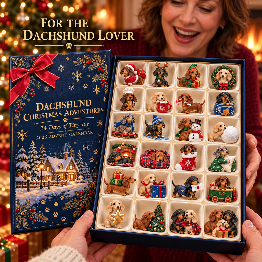 Dachshund Christmas Advent Calendar - 24 Days of Holiday Surprises