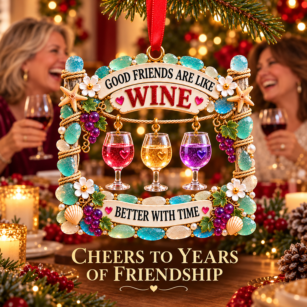 Friendship Christmas Ornaments – Funny & Heartfelt Keepsake Gifts for Best Friends