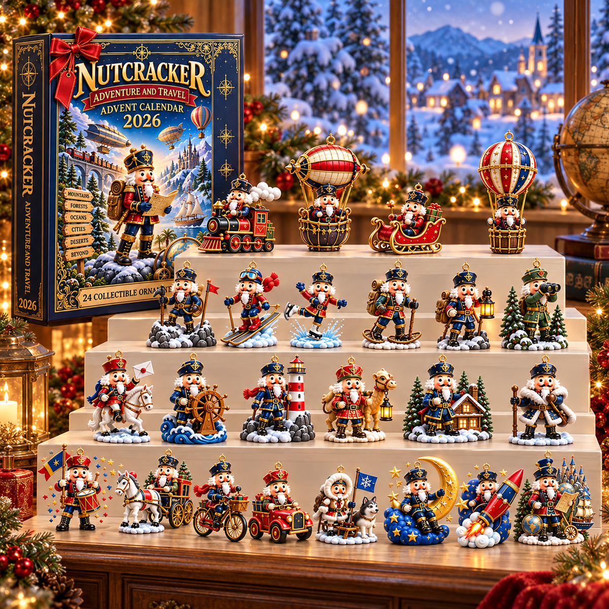 2026 Nutcracker Adventure Travel 24-Day Advent Calendar