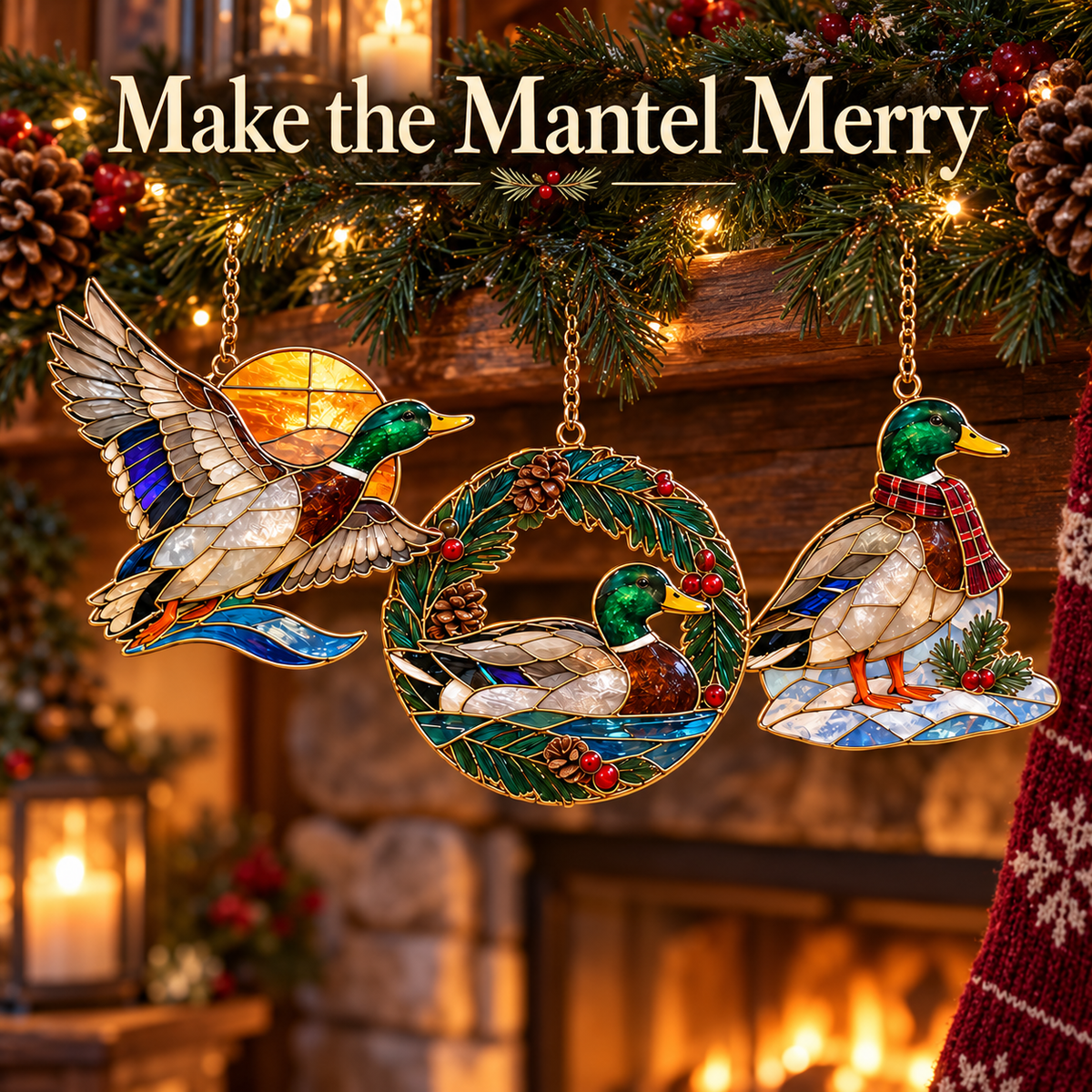 Vintage Mallard Duck Christmas Ornaments – 6 Charming Designs for Nature Lovers