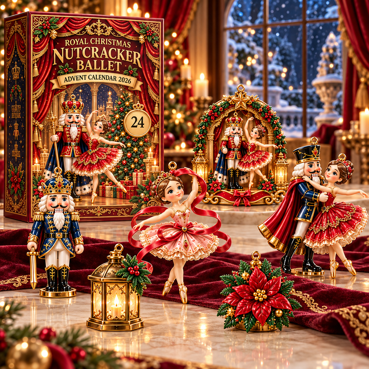 2026 Nutcracker Ballet Theater 24-Day Advent Calendar