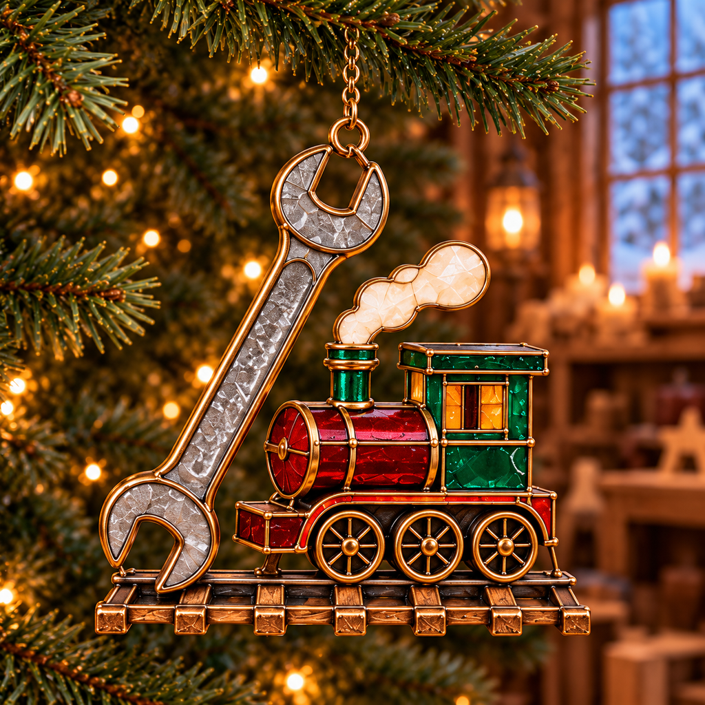 🪚 2026 Christmas Woodworking Ornaments – Set of 6 Festive Carpenter Holiday Keepsakes