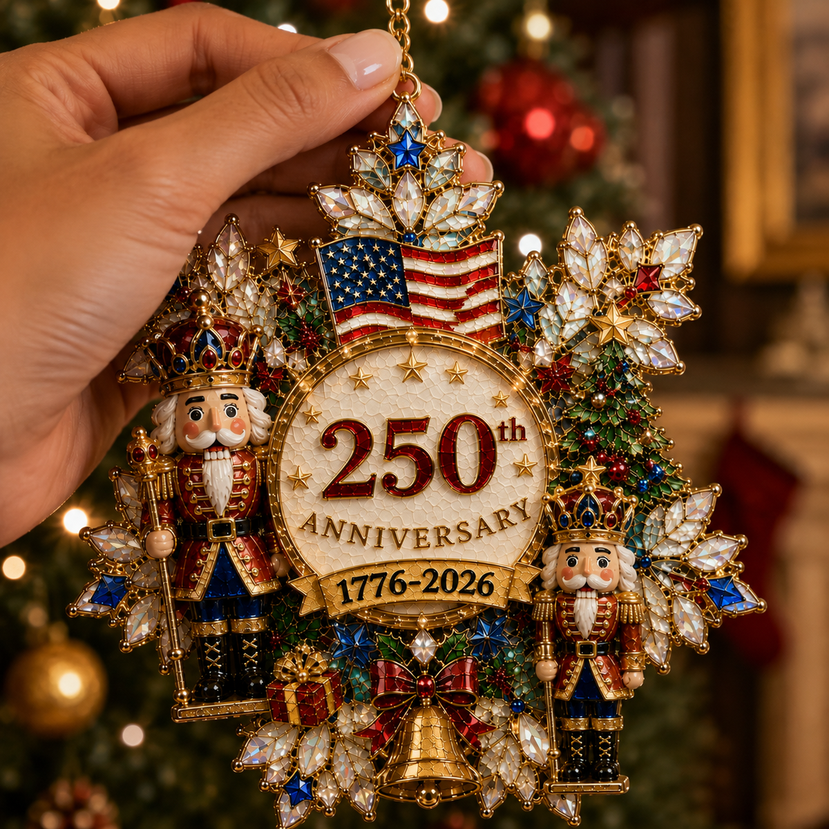 Limited anniversary edition ✨Nutcracker Snowflake Ornament