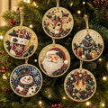 🎄👻 ✨ 60,000+ Sold🏵️6 Pcs Christmas DIY Diamond Painting Ornaments