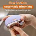 ⏳Time-Limited Special⏰2-in-1 Electric Automatic Nail Clipper & Polisher – Effortless Trimming, Smoother Edges & Compact Nail Care